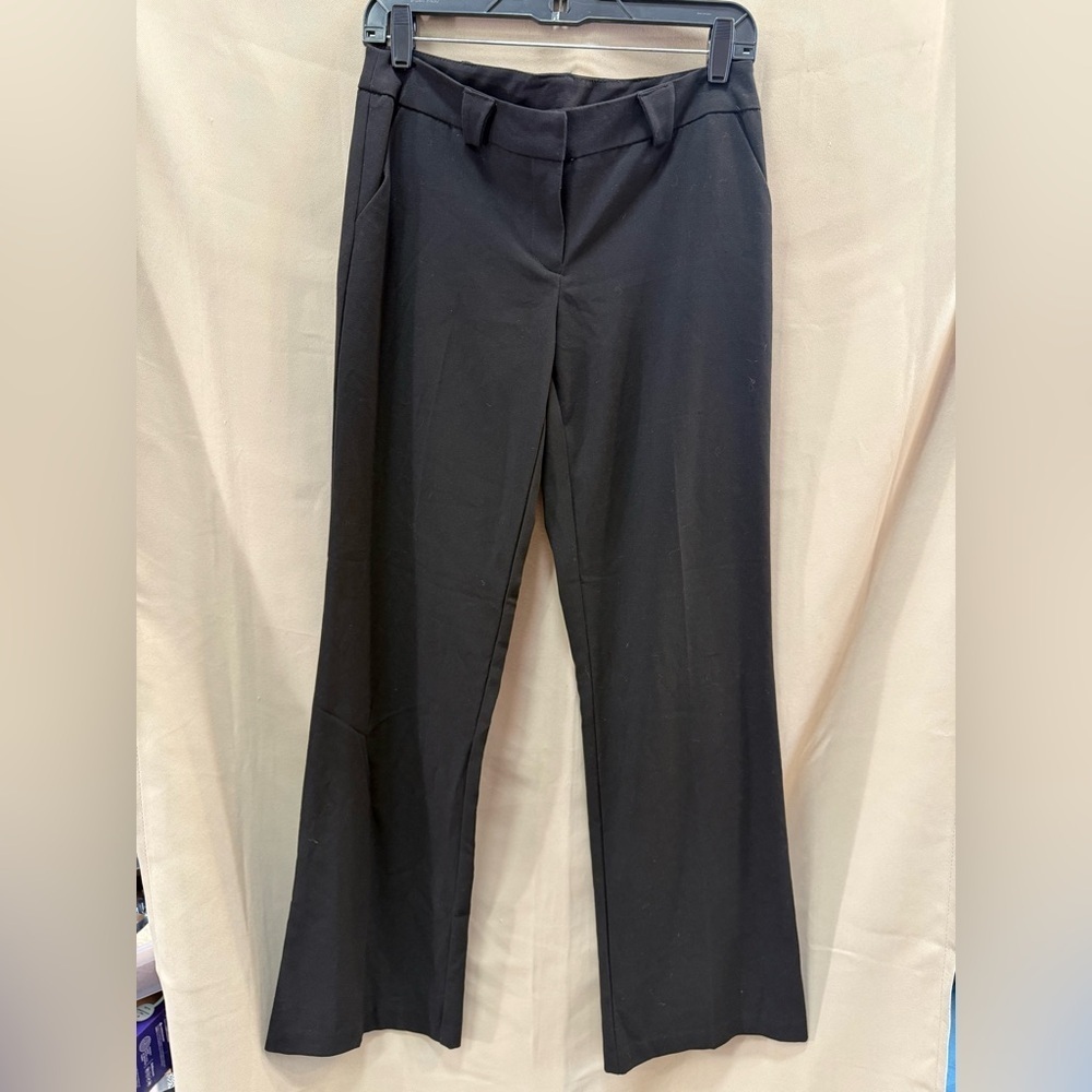 NWT XOXO Black Dress Pants Juniors 7/8 High Rise Straight Leg